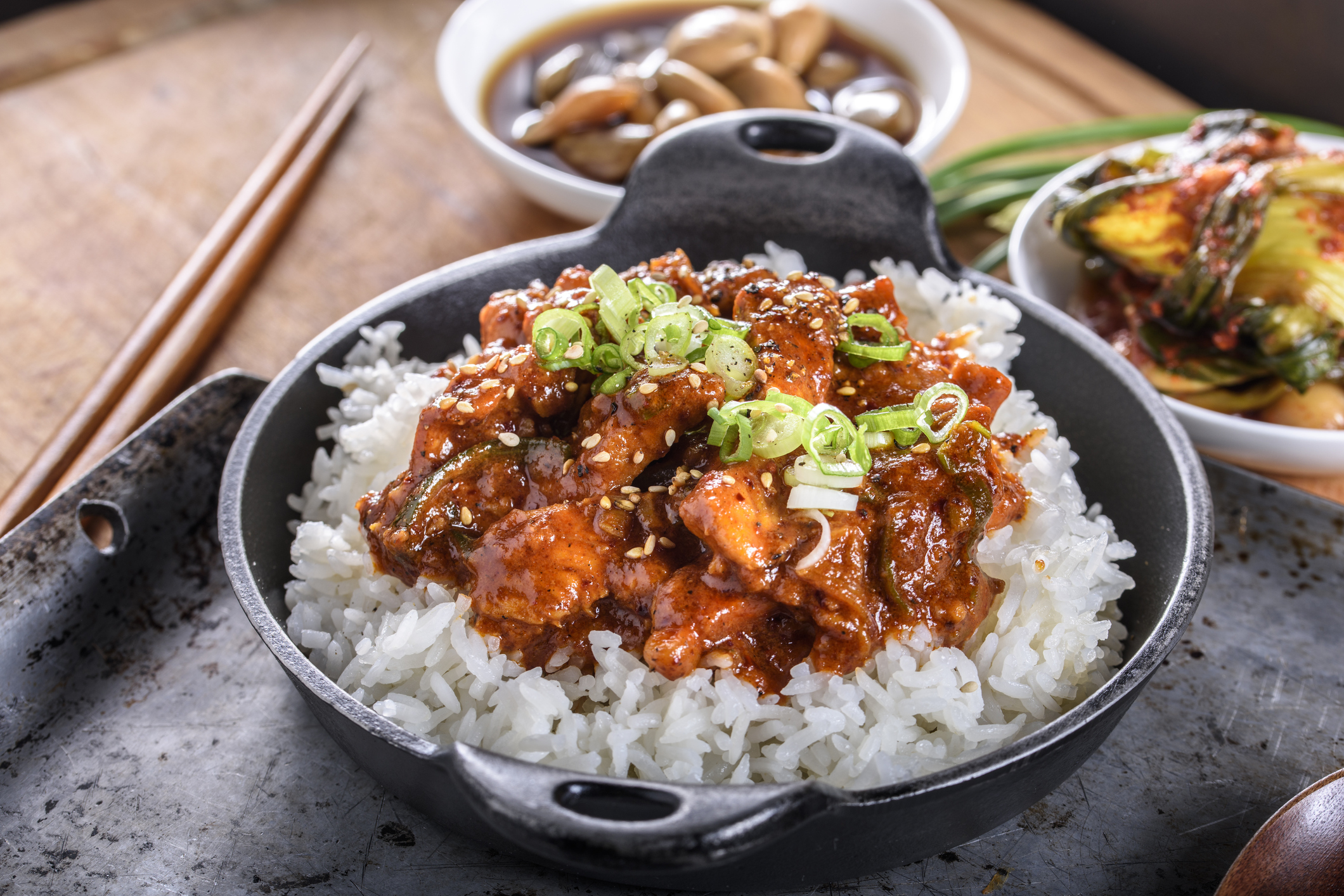 Photo of Spicy Korean BBQ - Bulgogi over rice