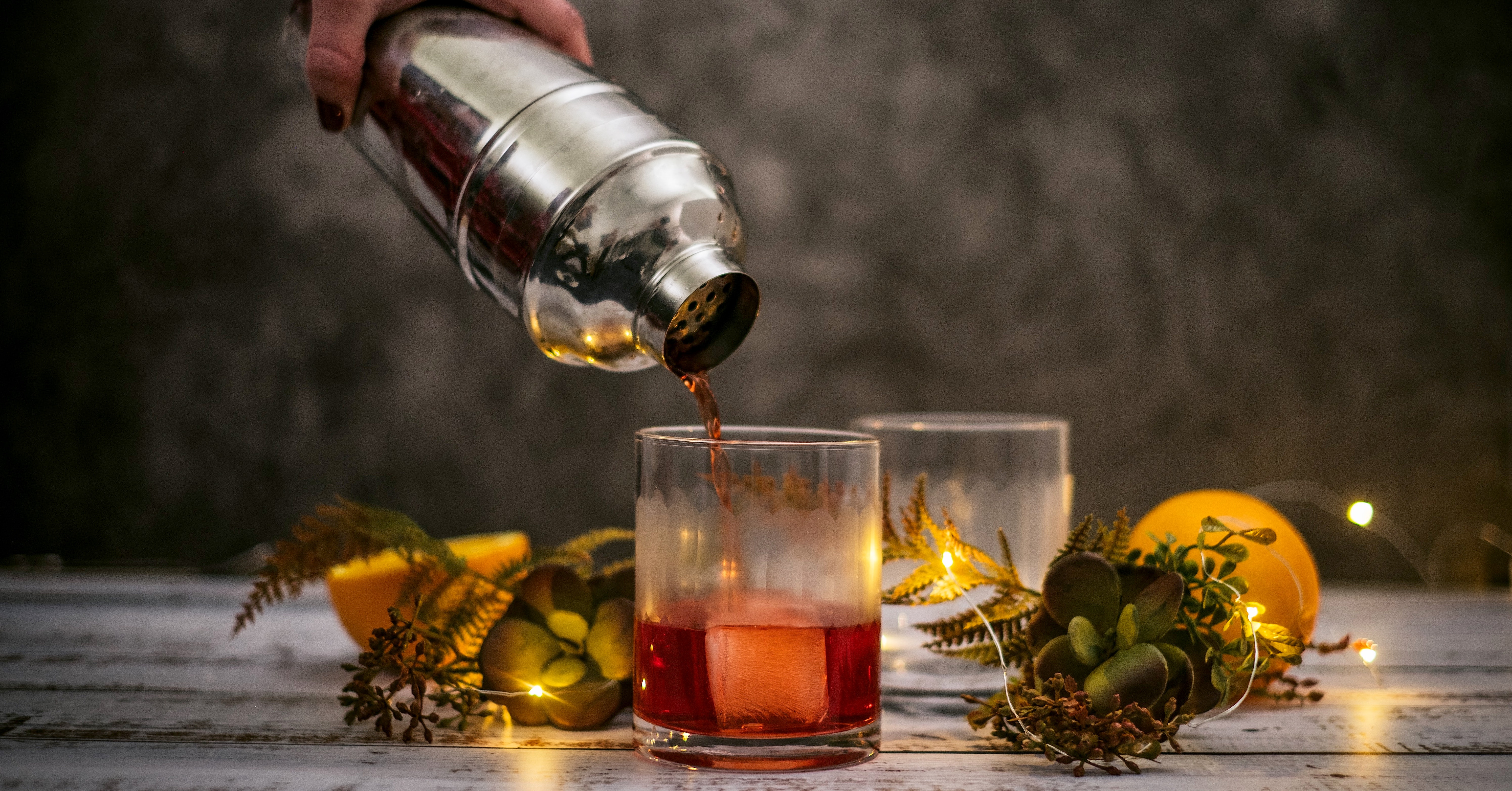 Image of an alcoholic beverage poured to a cup