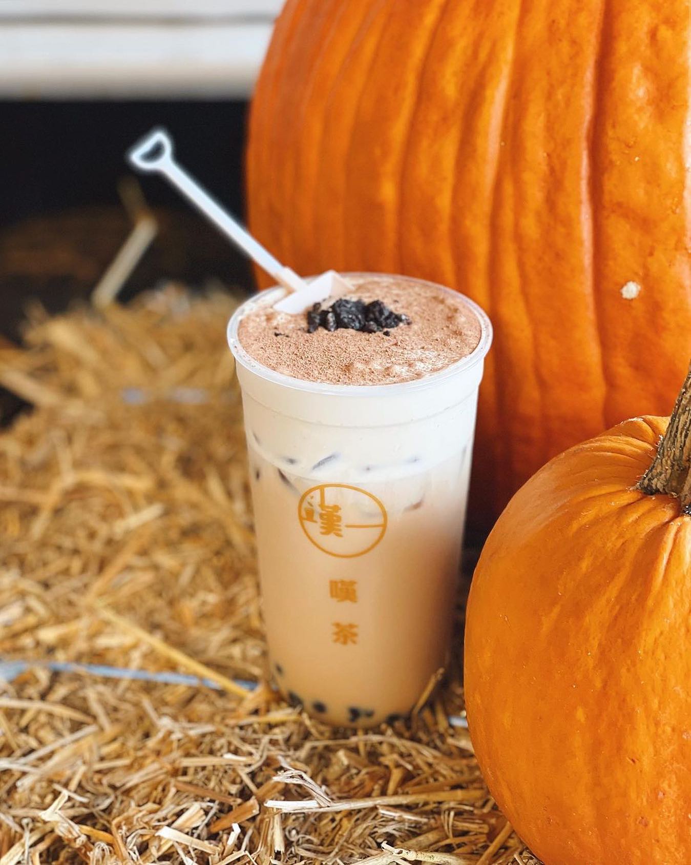 Photo of a Tiramisu Foam Milk Tea Boba